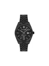 Philipp Plein Date Superlative Crystal Watch In Black