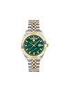 Philipp Plein Date Superlative Crystal Watch In Grün