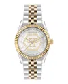 Philipp Plein Date Superlative Bracelet Watch In Metallic