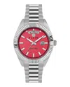 Philipp Plein Date Superlative Bracelet Watch In Metallic