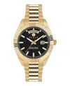 Philipp Plein Date Superlative Bracelet Watch In Gold