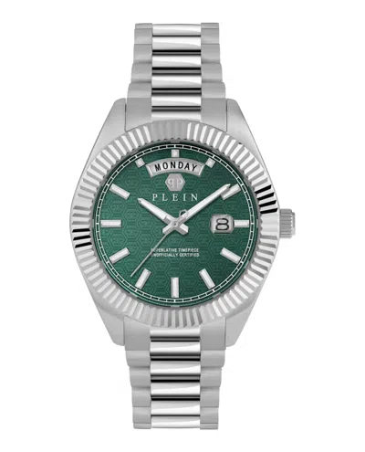 PHILIPP PLEIN DATE SUPERLATIVE BRACELET WATCH