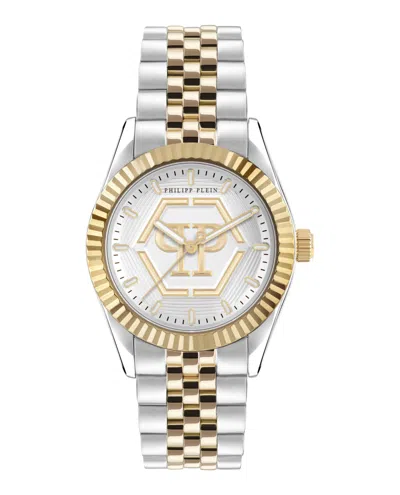 PHILIPP PLEIN DATE SUPERLATIVE BRACELET WATCH