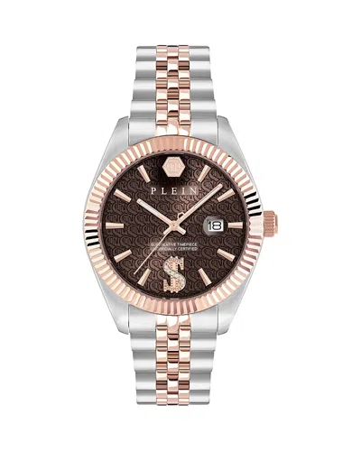 PHILIPP PLEIN DATE SUPERLATIVE CRYSTAL WATCH, 41MM