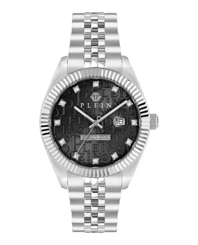 PHILIPP PLEIN DATE SUPERLATIVE CRYSTAL WATCH
