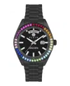 Philipp Plein Date Superlative Crystal Watch In Multi