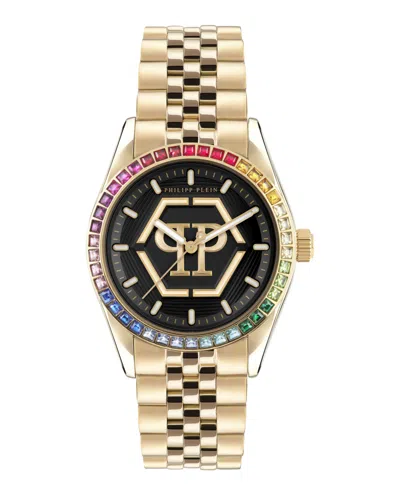 PHILIPP PLEIN DATE SUPERLATIVE CRYSTAL WATCH