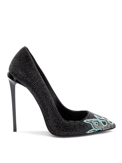 Philipp Plein Dcollet High Heels In Black  