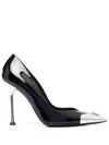 Philipp Plein Decollete Pumps Mit Kristallen 110mm In Black
