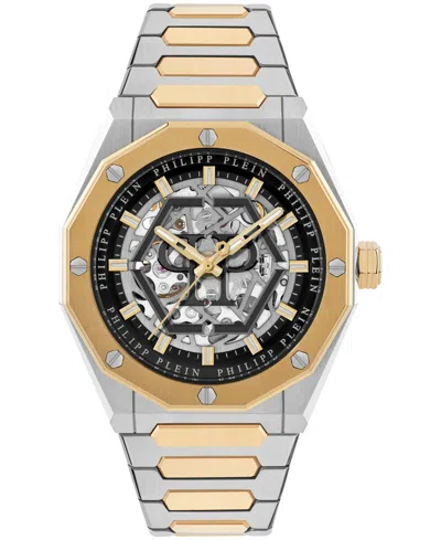 Philipp Plein Deluxe Men's Two Tone Bracelet Watch 44mm
