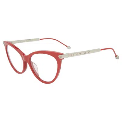Philipp Plein Demo Cat Eye Ladies Eyeglasses Vpp037s 02gh 54