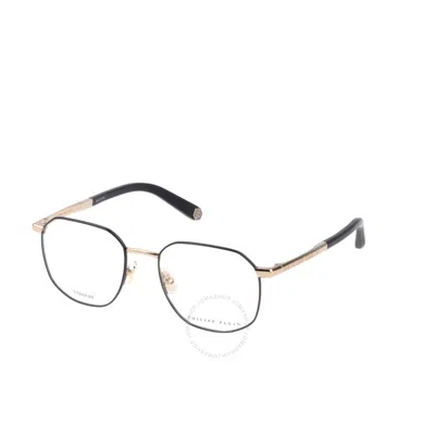 Philipp Plein Demo Geometric Men's Eyeglasses Vpp020m 02a8 In Gold