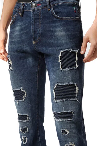 Philipp Plein Denim In Blue