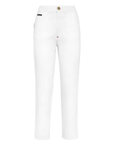 Philipp Plein Denim Boyfriend In Multi
