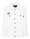 PHILIPP PLEIN DENIM JACKET STUDS