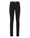 Philipp Plein High-waisted Denim Leggings In Multi