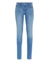 Philipp Plein Denim Jeggins In Multi