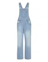 Shop Philipp Plein Denim Jumpsuit Iconic Plein In Multi