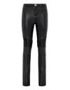 Philipp Plein Denim Leggings In Black