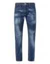Philipp Plein Iconic Plein Milano Cut Jeans In Multi