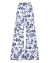 Philipp Plein Denim Mykonos Fit Print En Plein Air In Multi