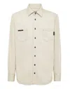 Philipp Plein Denim Shirt Ls