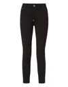 Philipp Plein Denim Skinny Trouser Skull In Multi
