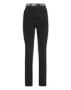 Philipp Plein Logo-embellished High-waist Skinny Jeans In Black