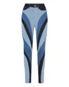 Philipp Plein Patchwork-design High-waist Skinny Jeans In Multi
