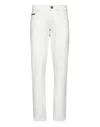 Philipp Plein Straight-leg Denim Trousers In Multi