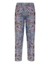 Philipp Plein Crystal Circus Cropped Jeans In Multi