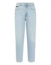 Philipp Plein High-rise Straight-leg Jeans In Multi