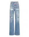 Philipp Plein Denim Trousers Palace Fit In Blue