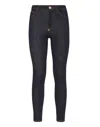 Philipp Plein Denim Skinny Trousers In Blue