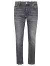 PHILIPP PLEIN DENIM TROUSERS SKINNY FIT