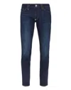 Philipp Plein Denim Trousers Slim Fit Basic In Multi