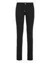 Philipp Plein Denim Trousers Slim Fit In Black