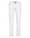 Philipp Plein Denim Trousers Super Straight Cut