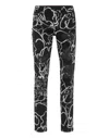 Philipp Plein Rock Star Mid-rise Slim-fit Jeans In Multi