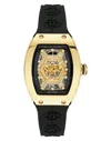 Philipp Plein Diamond Crypto Queen Goddess Of Time Watch In Black