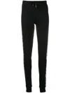 Philipp Plein Drawstring Track Trousers In Black