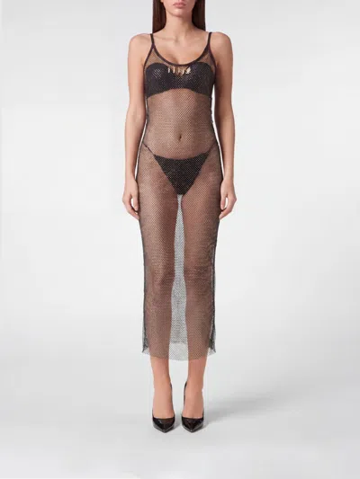 Philipp Plein Dress Woman In Black