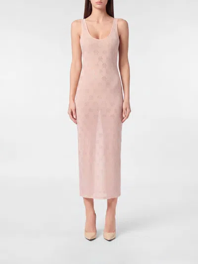 Philipp Plein Dress Woman In Pink