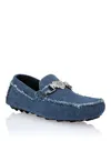Philipp Plein Driver Denim Moccasins In Multi