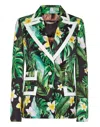 Philipp Plein Duchesse Blazer Hawaii In Multi