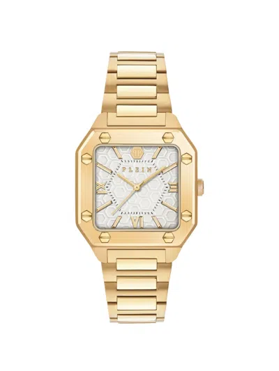 Philipp Plein Edge 34mm Watch In Metallic