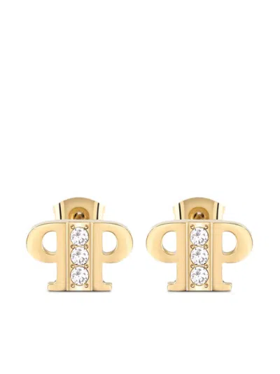 Philipp Plein Elements Earrings In Gold
