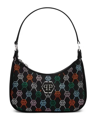 Philipp Plein Verzierte Schultertasche In Black