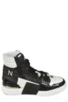 Philipp Plein Hexagon High-top Sneakers In Bianco