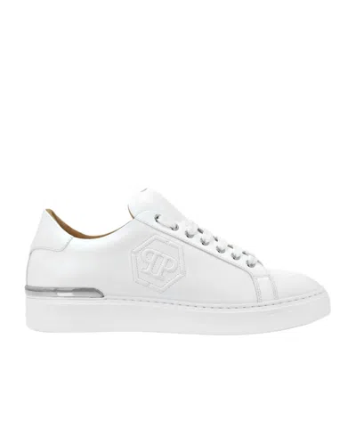 PHILIPP PLEIN PHILIPP PLEIN HEXAGON LO-TOP SNEAKERS